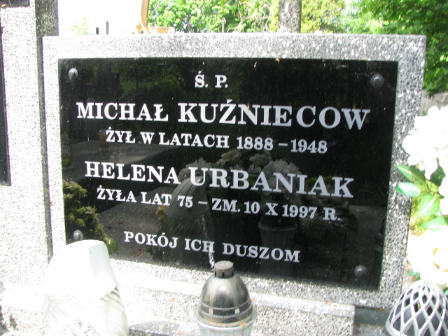 Helena Urbaniak Kurzeszyn - Grobonet - Wyszukiwarka osób pochowanych