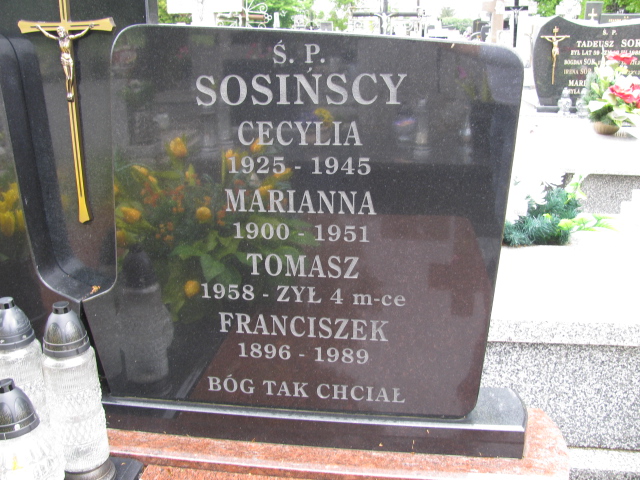 Irena Sosińska Kurzeszyn - Grobonet - Wyszukiwarka osób pochowanych