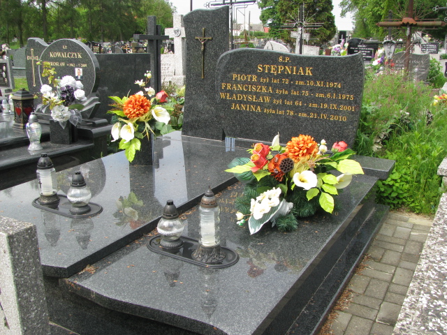 Grób Stefania Stępniak