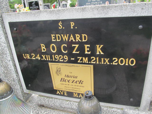 Edward Boczek 1929 Kurzeszyn - Grobonet - Wyszukiwarka osób pochowanych