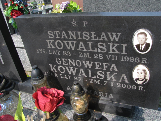 Genowefa Kowalska Kurzeszyn - Grobonet - Wyszukiwarka osób pochowanych