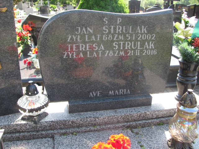 Jan Strulak Kurzeszyn - Grobonet - Wyszukiwarka osób pochowanych